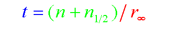 colour coded maths notation